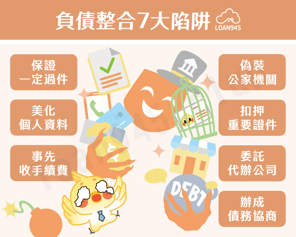 負債整合陷阱要注意！避開風險你一定要知道的7件事！ - 貸款就找我