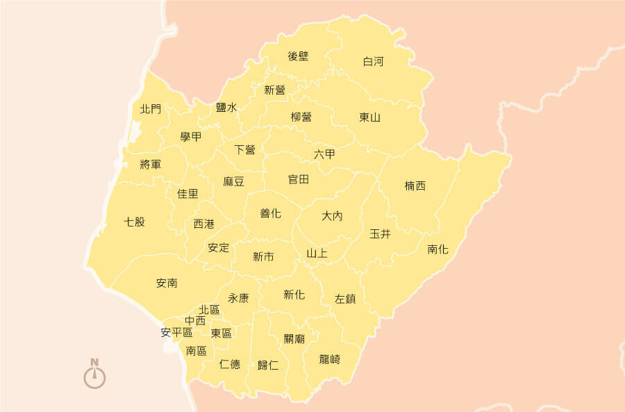 台南市地圖