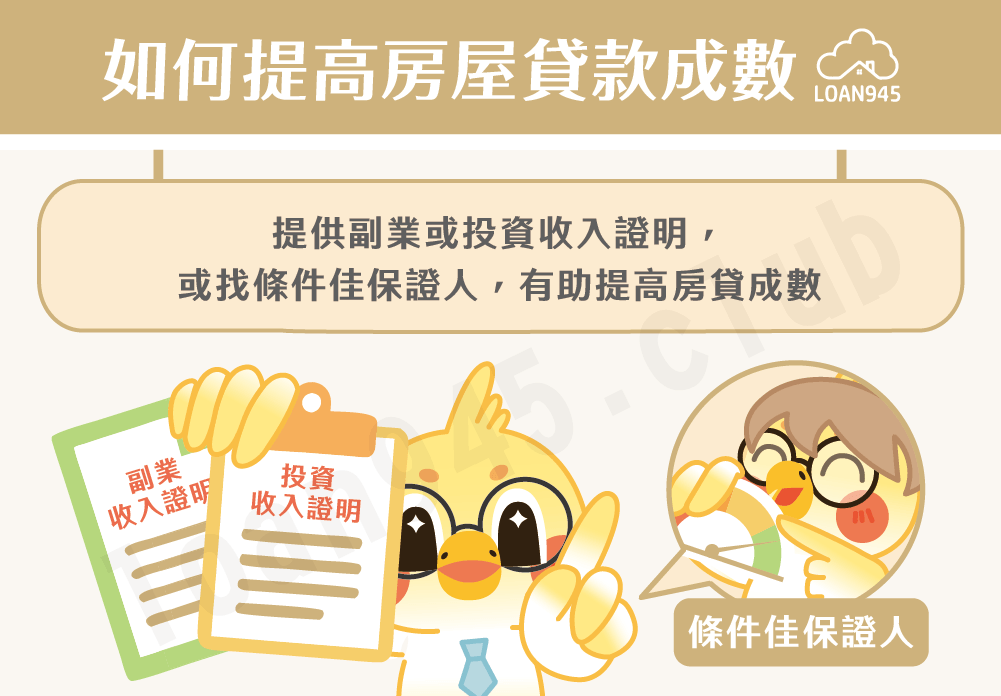 如何提高房屋貸款成數【貸款就找我】