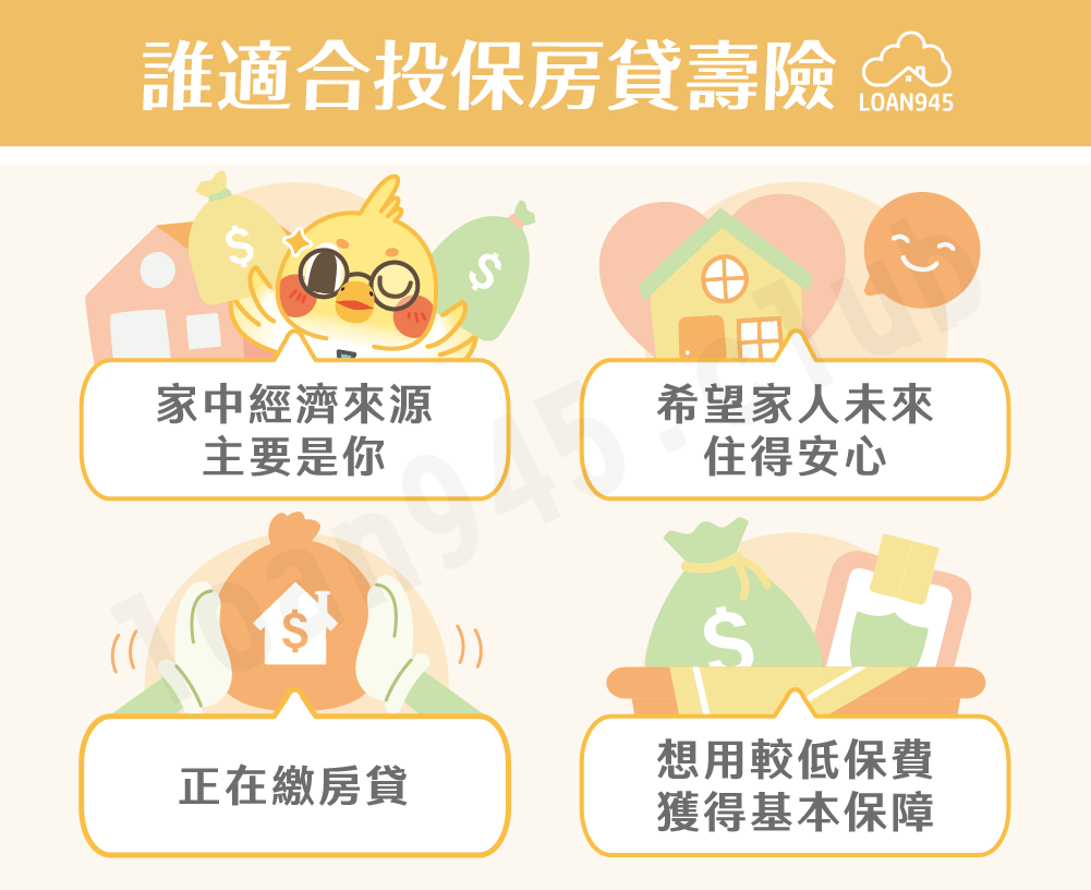 誰適合投保房貸壽險【貸款就找我】
