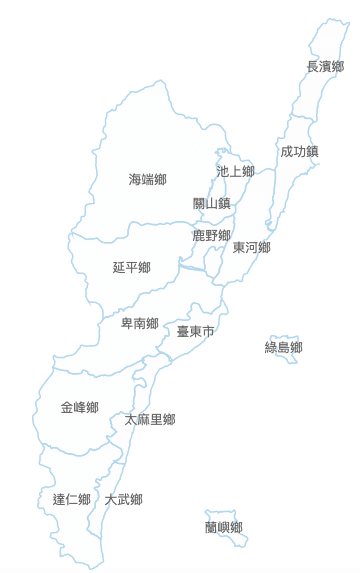 台東地圖
