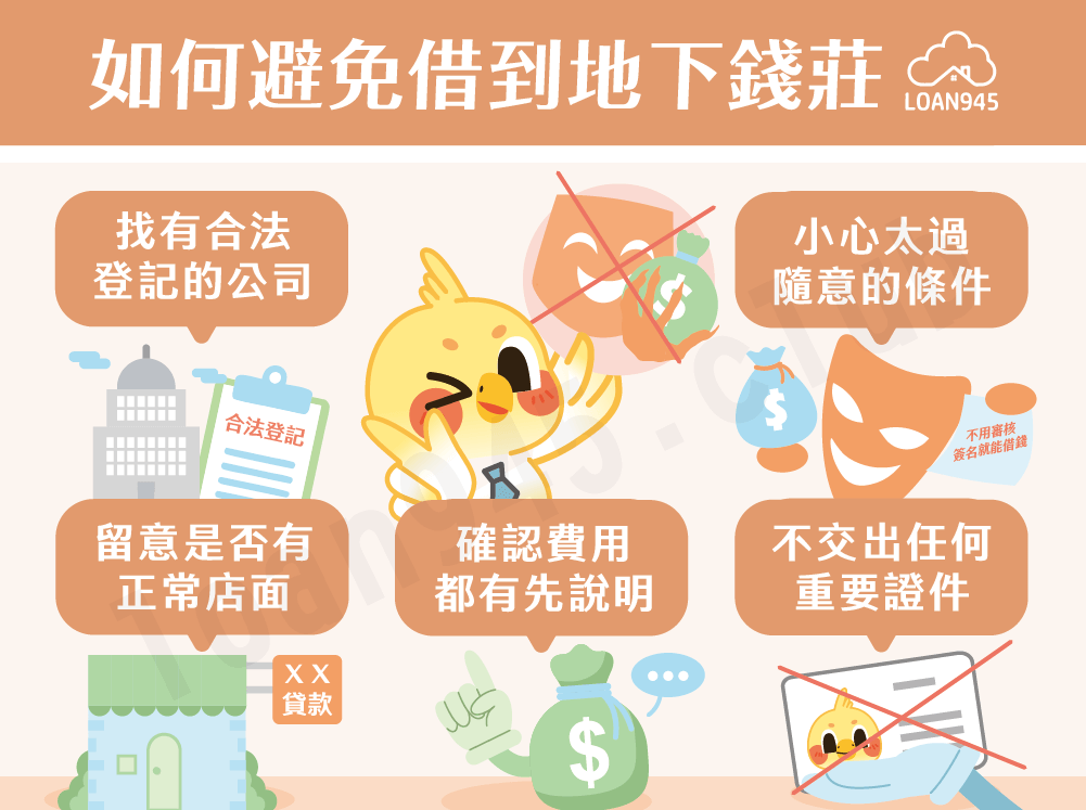 如何避免借到地下錢莊【貸款就找我】