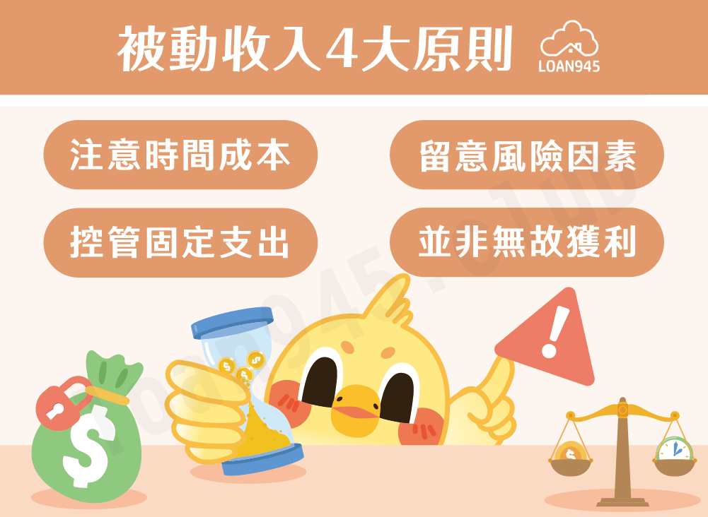 被動收入4大原則【貸款就找我】